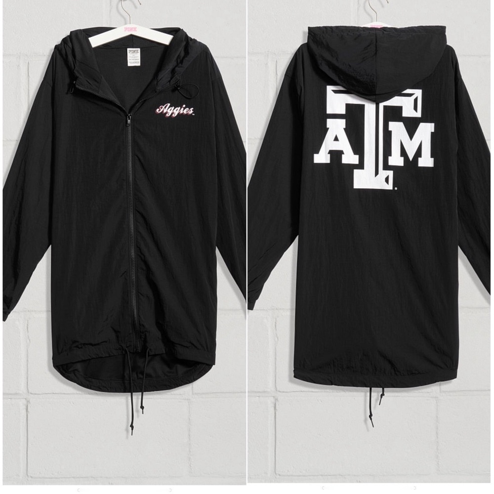 VS Pink Collegiate Texas A&M Anorak
